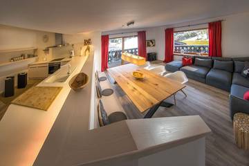 Ferienwohnung für 6 Personen, mit Balkon und Sauna in Wallgau