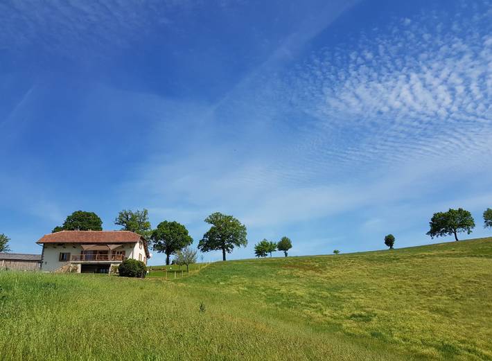 Gîte pour 4 personnes, avec terrasse et jardin ainsi que jacuzzi et sauna, animaux acceptés dans le Cantal - 2