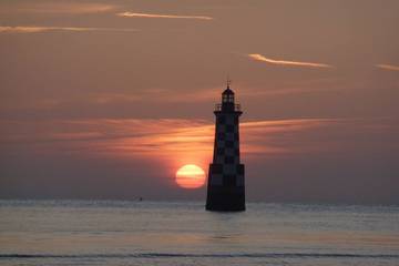 Location de vacances pour 6 personnes, avec terrasse et jardin, animaux acceptés à Île-Tudy