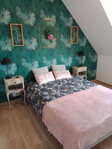 Gîte pour 4 personnes, avec balcon à Matignon