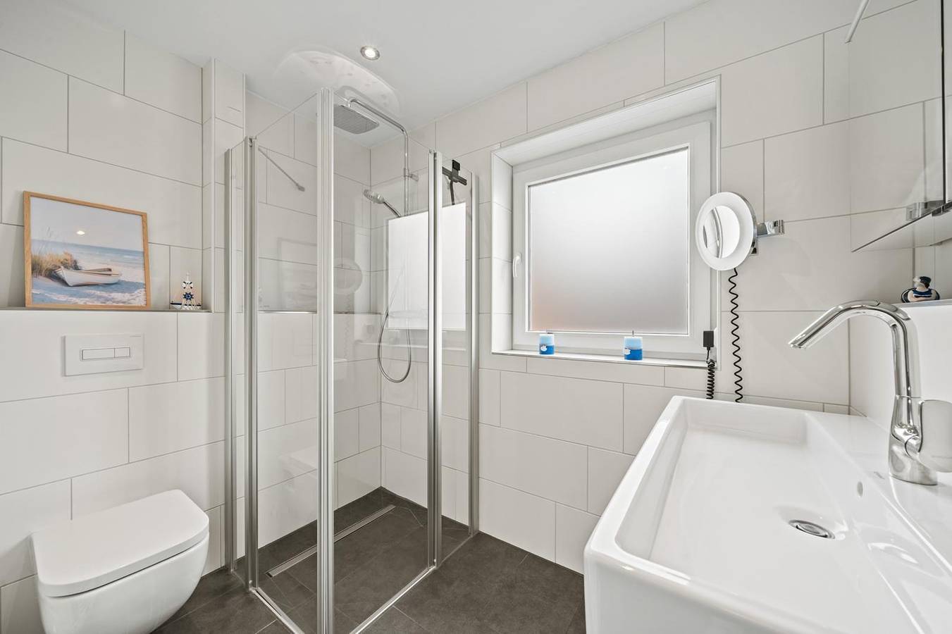 Ferienhaus "Waterlounge" am Wasser mit Sauna in Großefehn, Landkreis Aurich