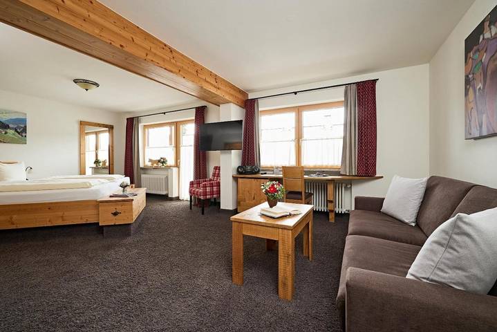 BnB für 2 Personen, mit Garten und Ausblick sowie Sauna in Oberstdorf - 2