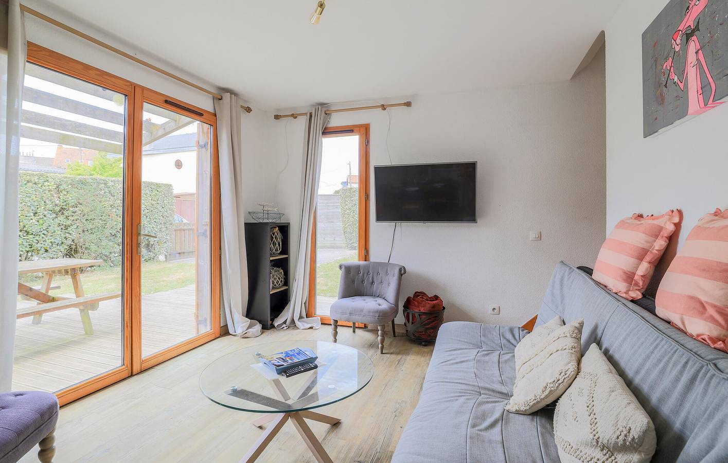 Acogedor apartamento con WiFi y jardín a 500 m de la costa in Le Crotoy, Región de Abbeville