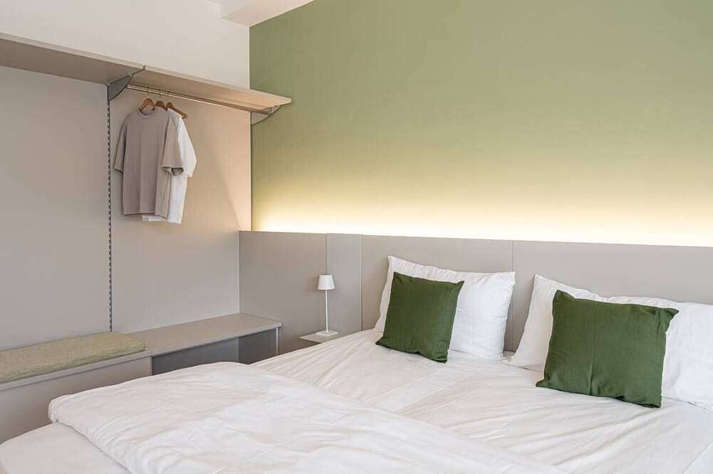 Doppelzimmer-Superior-Ensuite mit Dusche in Trient, Fleimstaler Alpen