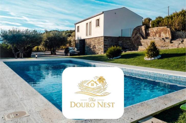 Location de vacances pour 6 personnes, avec piscine ainsi que vue et jardin, animaux acceptés dans Tabuaço