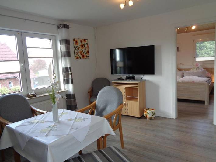 Ferienwohnung für 2 Personen, mit Terrasse und Garten sowie Ausblick in Westerholt - 3