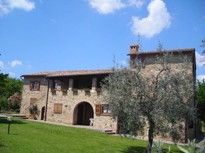 Gîte pour 8 personnes, avec vue ainsi que jardin et piscine à Montepulciano - 3