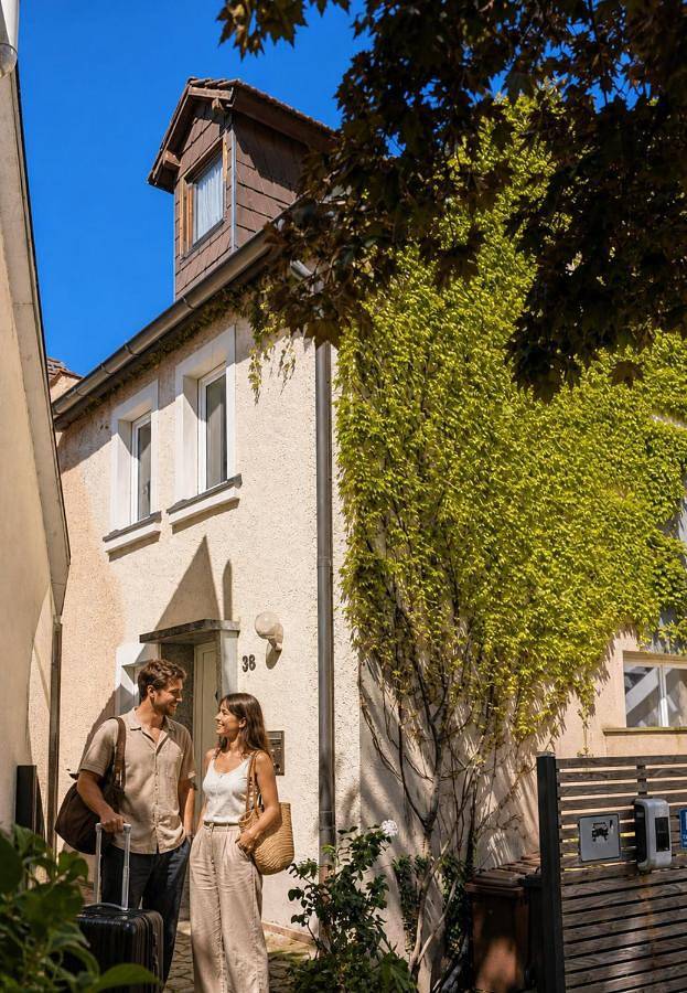 Ferienhaus für 5 Personen, mit Terrasse und Garten sowie Ausblick in Veitshöchheim