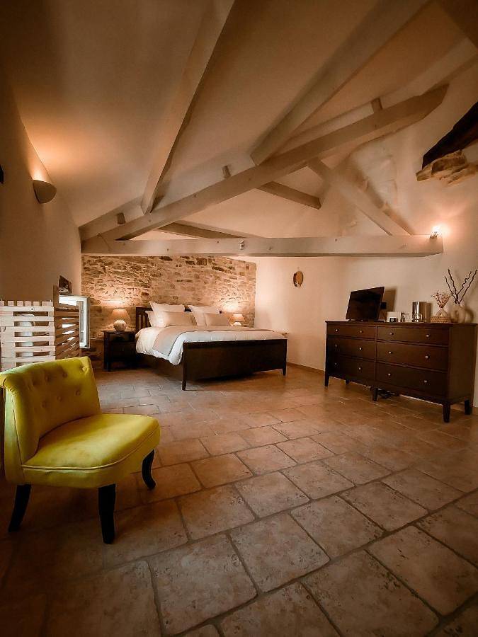 Chambre d’hôte pour 2 personnes, avec Terrasse et Vue