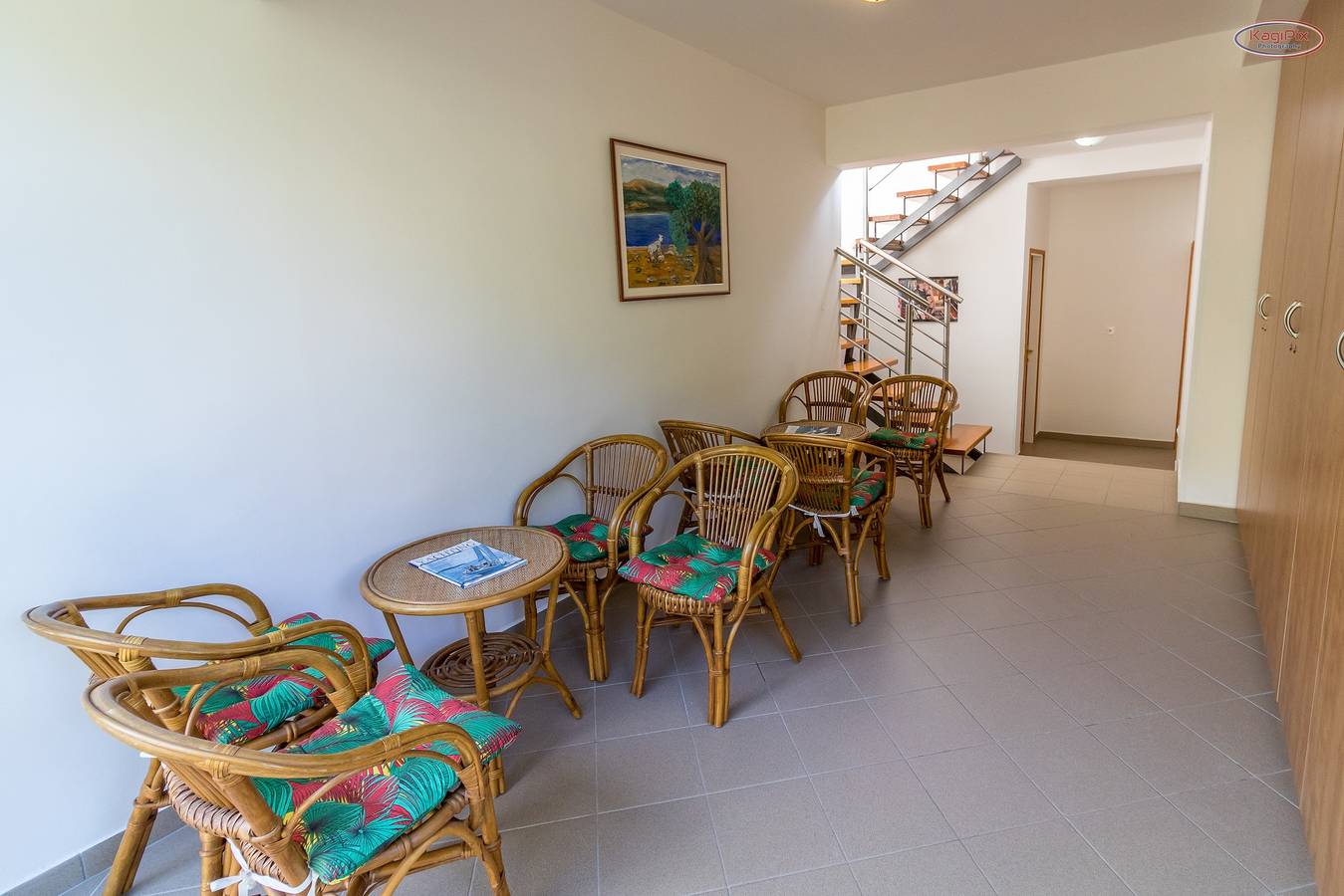 Ganze Wohnung, 1-Zimmer-Ferienwohnung mit Balkon und Meerblick Supetarska Draga - Gornja, Rab A-21380-b in Supetarska Draga, Rab
