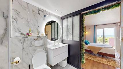 Appart’hôtel pour 2 personnes, avec piscine ainsi que terrasse et jacuzzi en Martinique