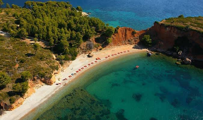 Ganze Wohnung, Ferienwohnung für 3 Personen mit Garten in Patitiri, Alonissos