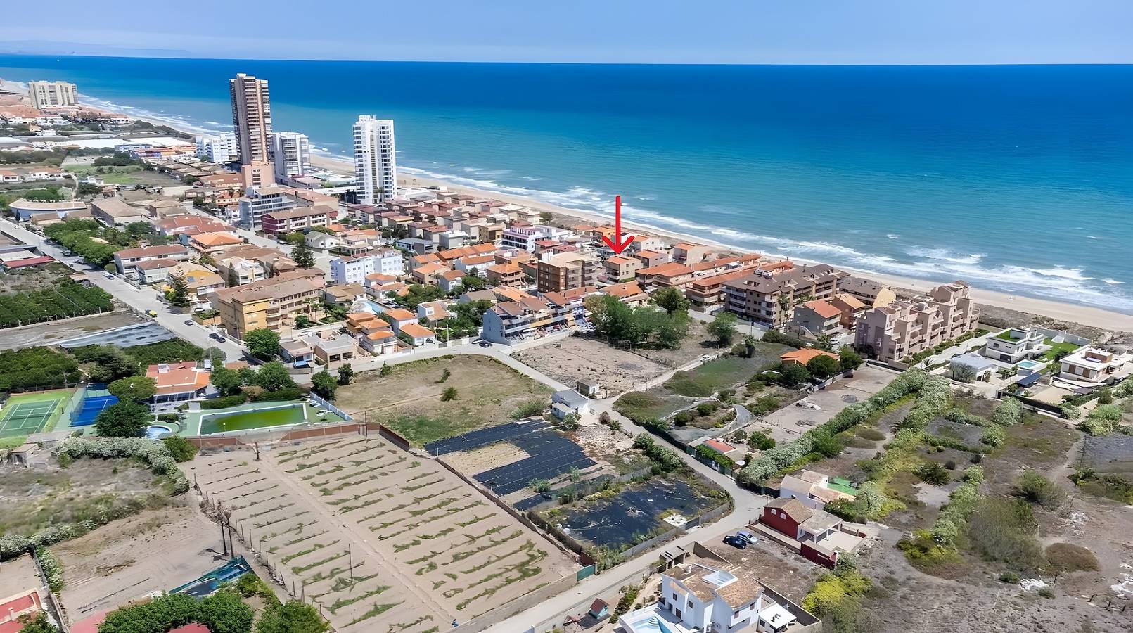 Ferienhaus 'Beach House Costa Valencia' mit Meerblick, Wlan und Klimaanlage in Sueca, Costa de Valencia