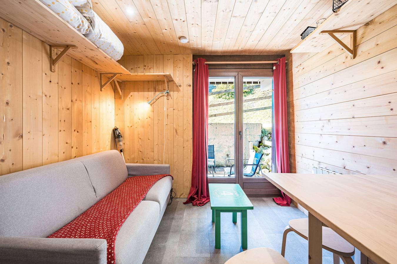 Estudio entero, Bienvenidos al estudio La Clusaz La Croix Fry Manigod in Manigod, Región de Annecy