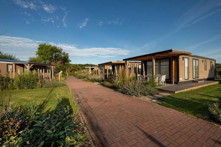 Glamping voor 4 personen, met Terras aan de Belgische Kust