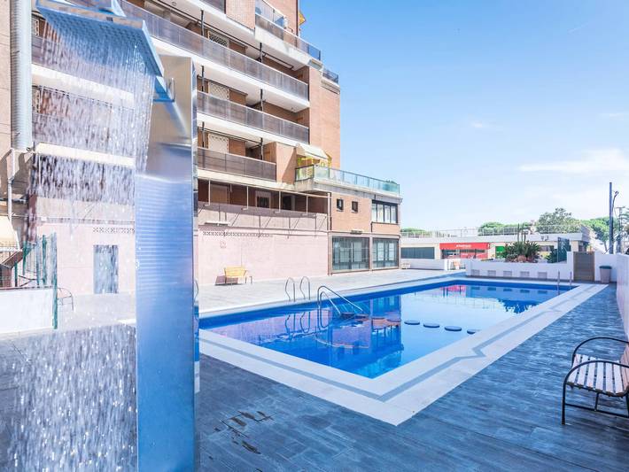 Vakantieappartement voor 3 personen, met zwembad en balkon, met huisdier in Malgrat de Mar