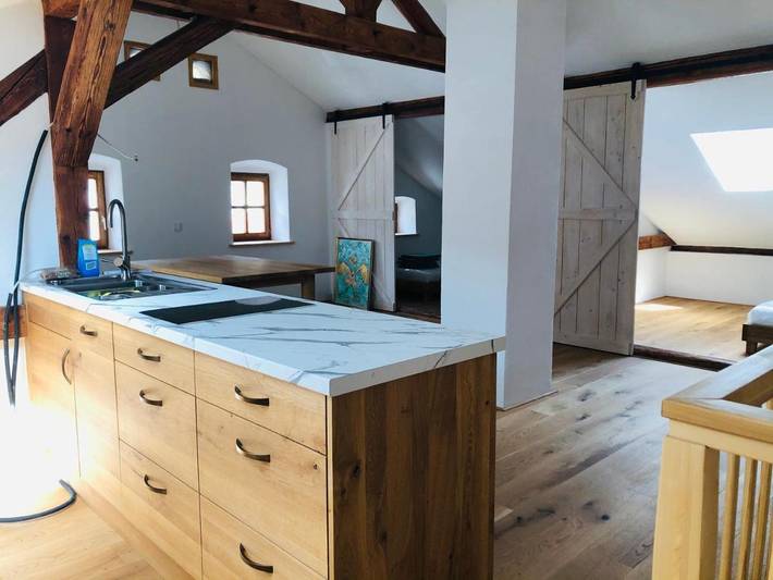 Ferienwohnung für 4 Personen, mit Terrasse in Walting