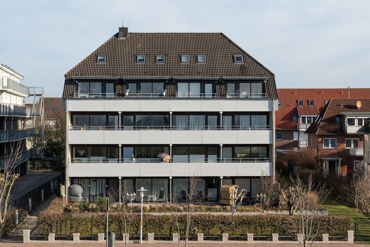 Ferienwohnung mit Meerblick für 2 Personen, mit Balkon und Balkon/Terrasse in Büsum