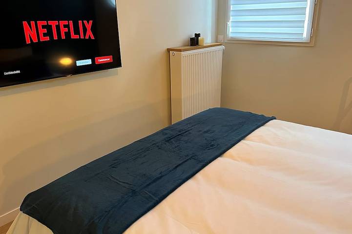 Ganze Wohnung, Appartement 6 personnes, 5mn Disneyland Paris, Val d'Europe + Captain America ++ in Chessy, Seine-et-Marne