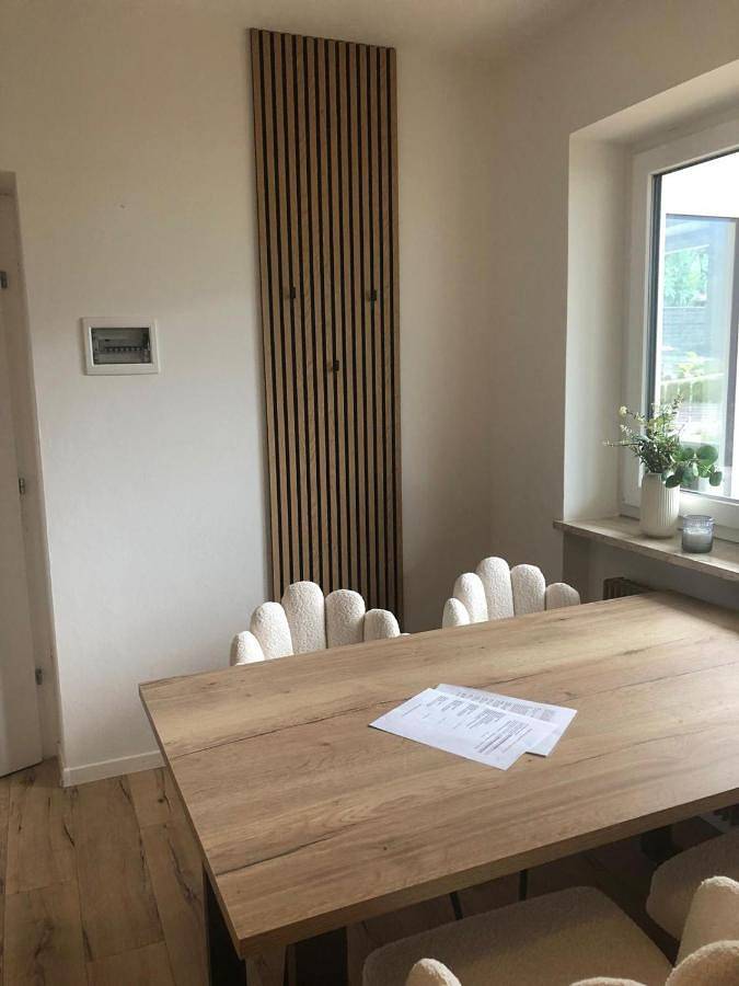 Ferienwohnung für 4 Personen, mit Ausblick und Sauna sowie Garten und Balkon