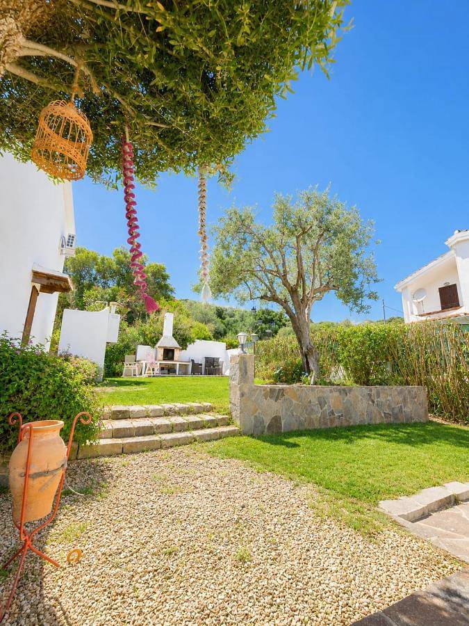 Ferienhaus für 6 Personen, mit Balkon und Terrasse sowie Garten und Ausblick