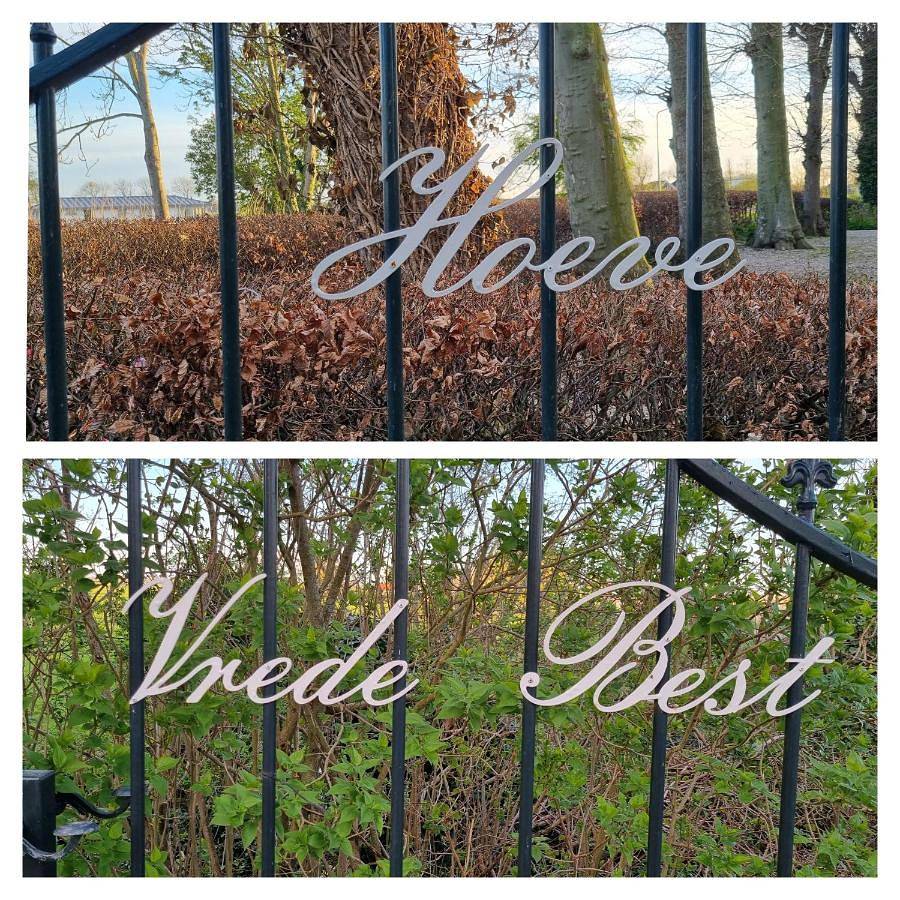 Het Voorhuis boerderij Hoeve Vrede Best in Weesp, Groene Hart