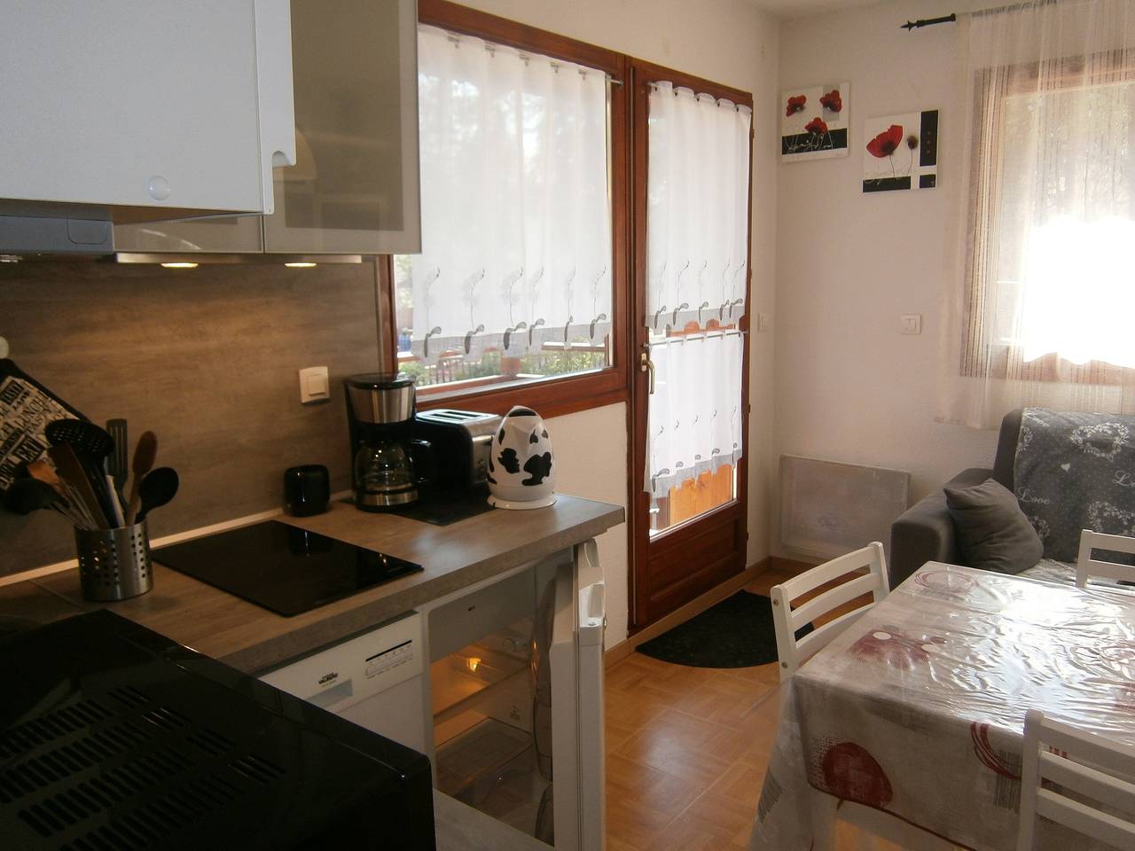 Apartamento entero, Apartamento acogedor en Dévoluy con vista a la montaña, 26 m². in La Joue du Loup, Dévoluy (comuna)