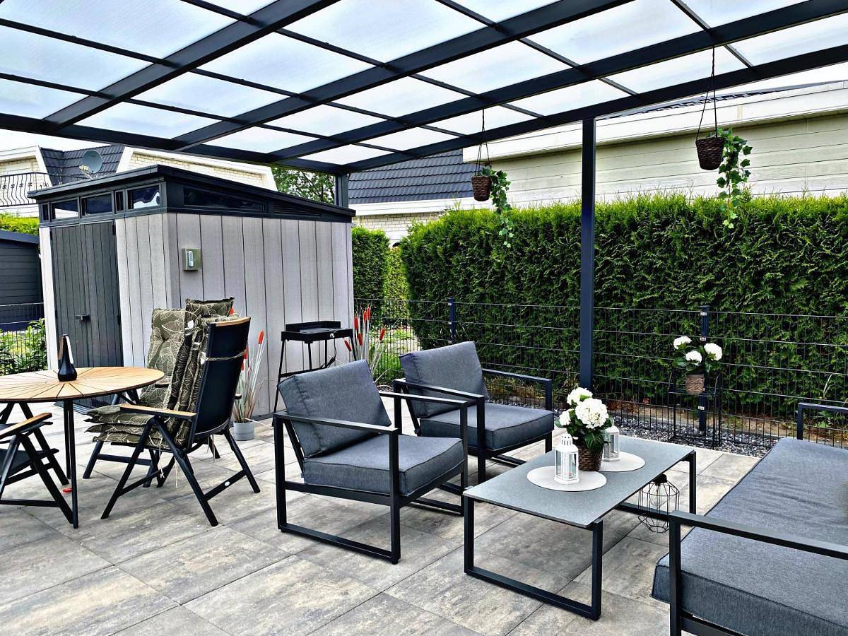 Ferienhaus Luxchalet #Vaju Lathum# am See, Strand, Pool, Nationalpark in IJssel