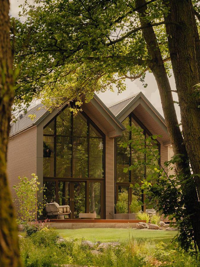 Chalet für 4 Personen, mit Terrasse und Garten sowie Sauna in Fürstenberg/Havel