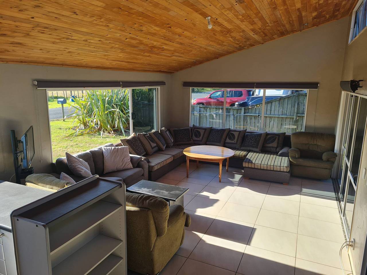 Kiwi bach at a secluded Northland East Coast beach in Whangarei District