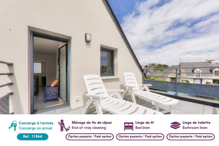 Location de vacances pour 6 personnes, avec jardin et terrasse à Saint-Gildas-de-Rhuys - 2