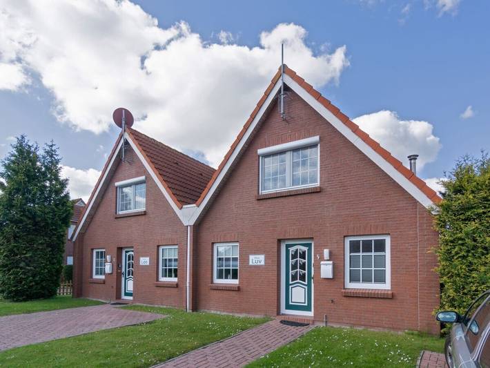 Maison de vacances pour 4 personnes, avec terrasse et jardin en Mer du Nord