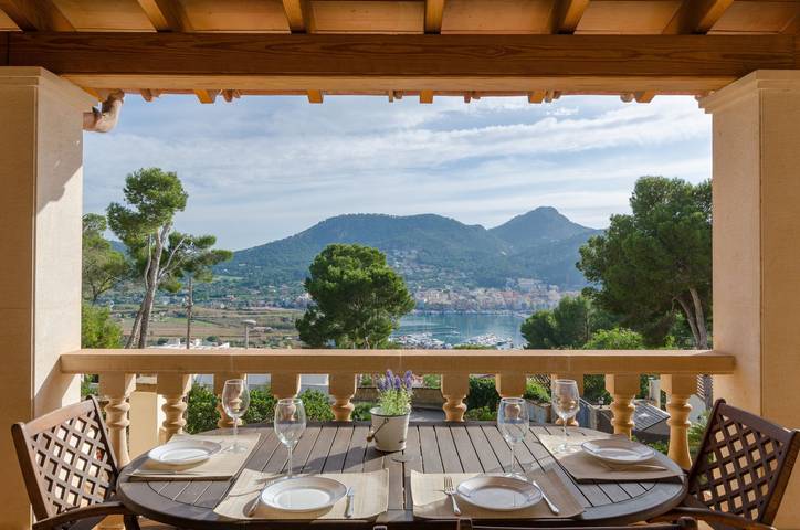 Finca für 8 Personen, mit Balkon und Garten in Port d'Andratx