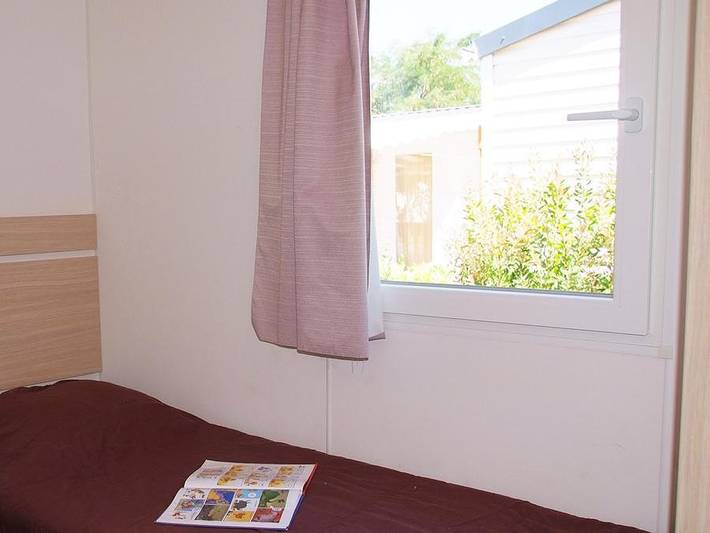 Camping Tikayan Clau Mar Jo - Mobilheim 4 personen - Idaho. Eco in Bormes-les-Mimosas, Parc national Port-Cros