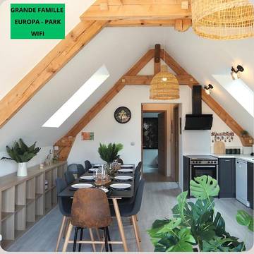 Gîte pour 10 personnes, avec terrasse à Mackenheim