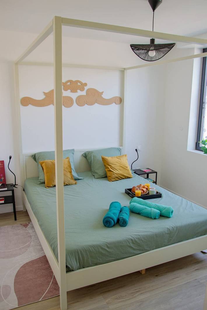 Appartement entier, Le Matisse - Centre - Jardin au calme - Lumineux in Béthune, Région de Béthune