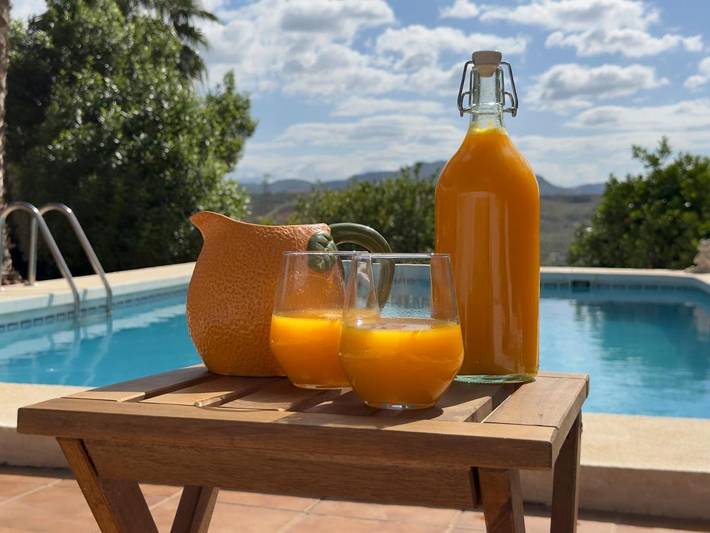 Maison d’hôte pour 3 personnes, avec vue ainsi que jardin et piscine à Álora - 2