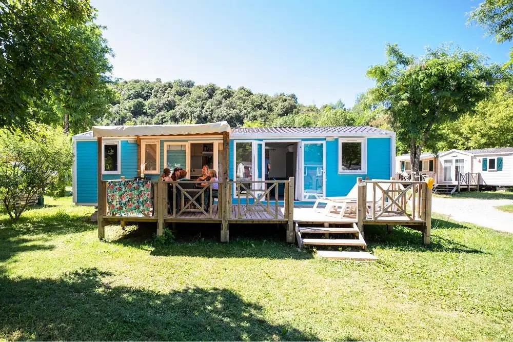 Tente Safari Cocotier 4 personnes in Sampzon, Ardèche