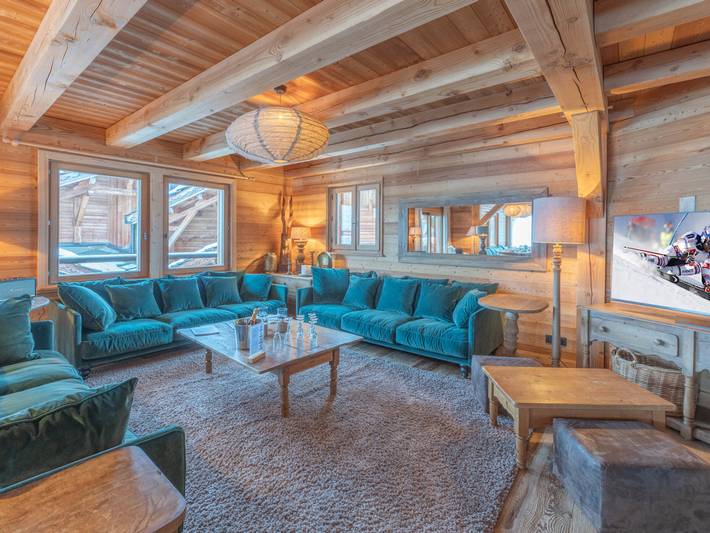 Chalet pour 14 personnes, avec terrasse ainsi que sauna et jacuzzi à Huez