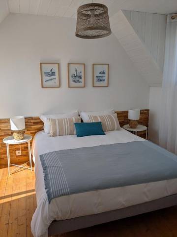 Gîte pour 6 personnes, avec terrasse et vue à Lampaul-Plouarzel
