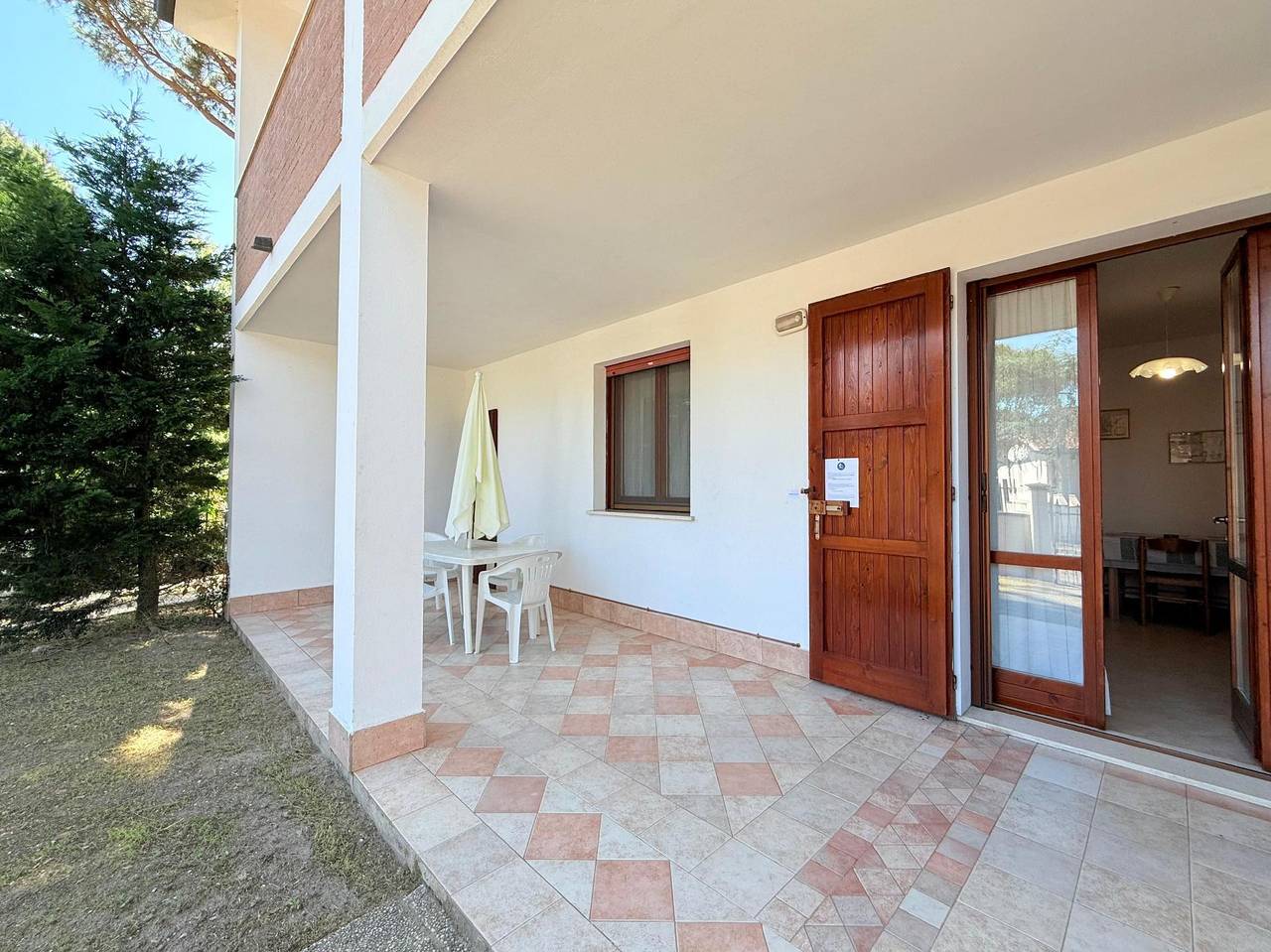 3-room villa, ground floor, 2 gardens, climate in Lido di Volano, Province de Ferrare