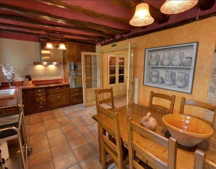 Casa rural para 18 personas, con Balcón y Jacuzzi además de Jardín y Sauna en Ribera Navarra - 4