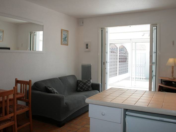 Location de vacances pour 4 personnes, avec terrasse dans Plage Clemenceau La Tranche Sur Mer