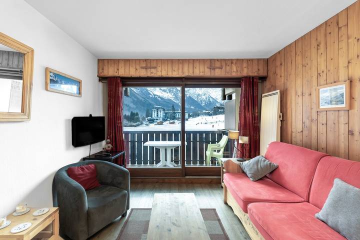 Entire apartment, Apartment 'Les Balcons Du Savoy' Mont Blanc View, Balcony and Wi-Fi in Brevent-Flegere, Chamonix-Mont-Blanc