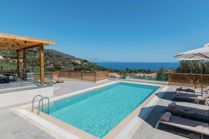 Ferienhaus für 6 Personen, mit Balkon und Garten auf Zakynthos
