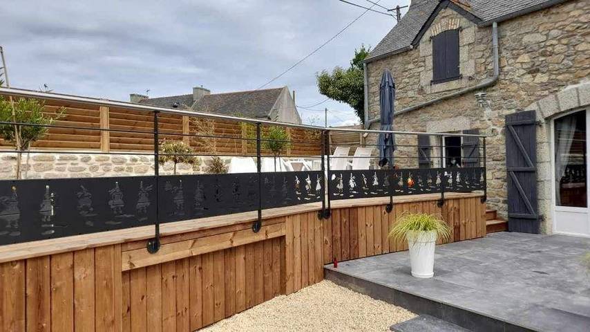 Maison de vacances pour 5 personnes, avec jardin et terrasse