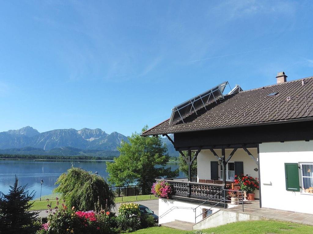 Tegelberg, Haus Edelweiß in Hopfen am See, Bayerisch Schwaben