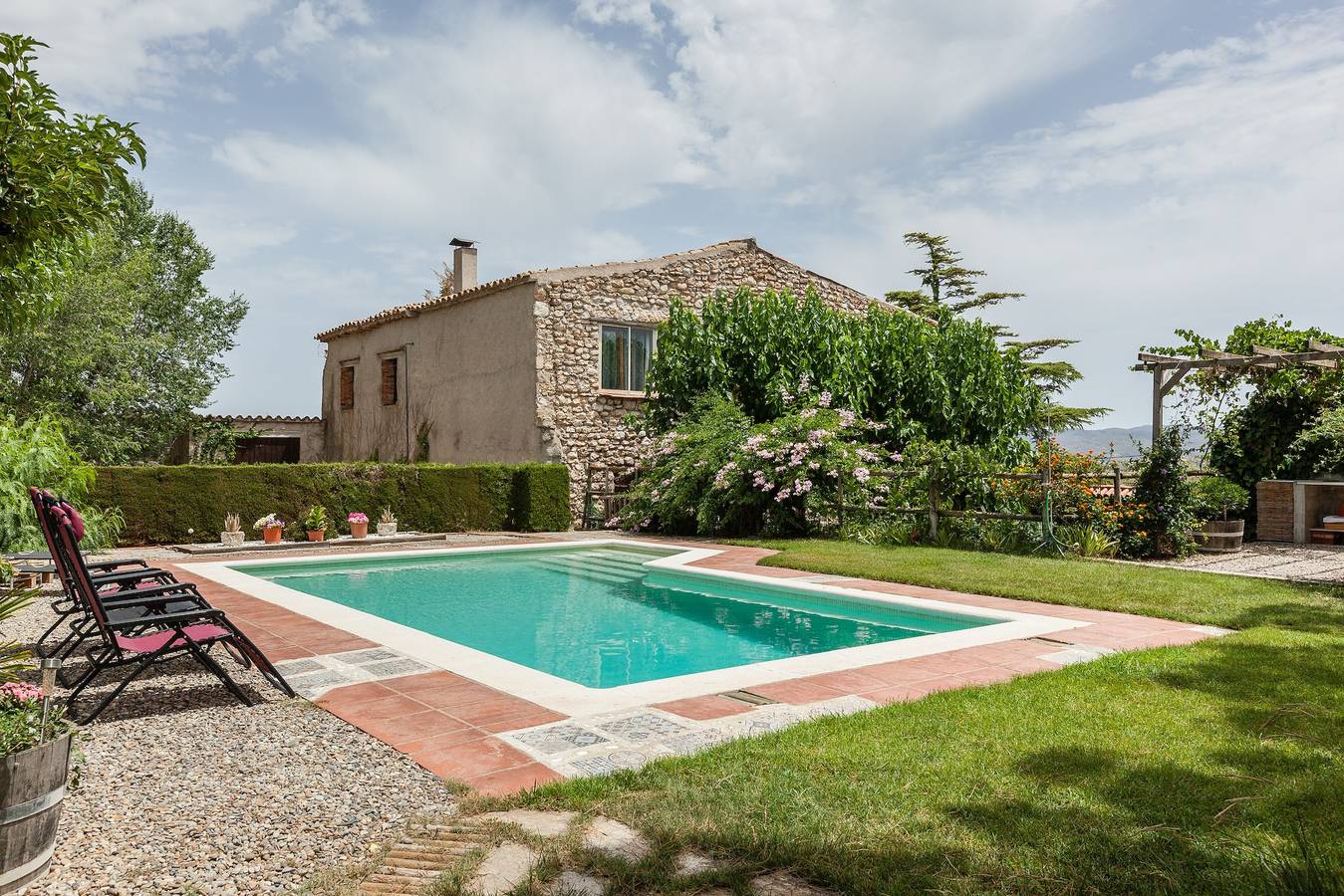 Ferienhaus 'Romegosa Benestar' mit Bergblick, Wlan und Klimaanlage in Alt Penedès, Penedes DO