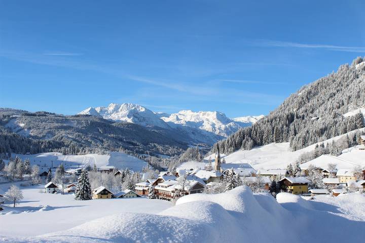 Hotel für 2 Personen, mit Balkon und Terrasse sowie Garten und Pool in Rußbach am Paß Gschütt - 3
