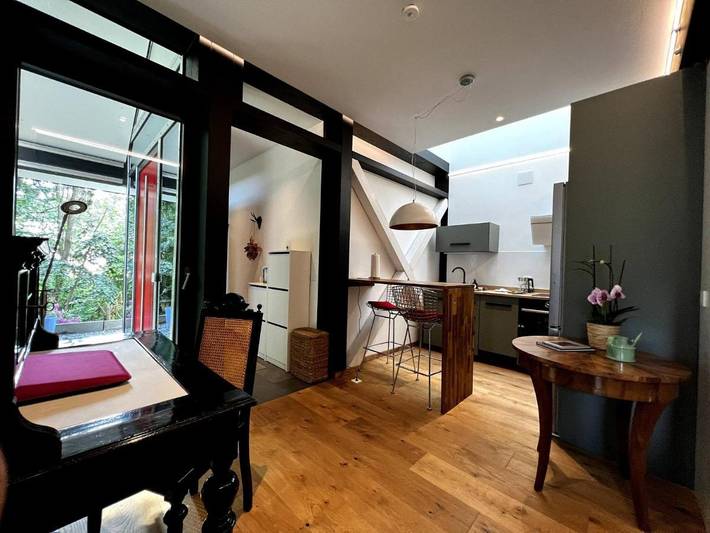 Vakantieappartement voor 2 personen, with tuin and uitzicht as well as terras in Hamburg